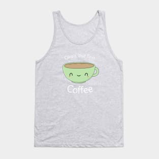 Cute and Funny Cartoon Coffee Mug Tank Top